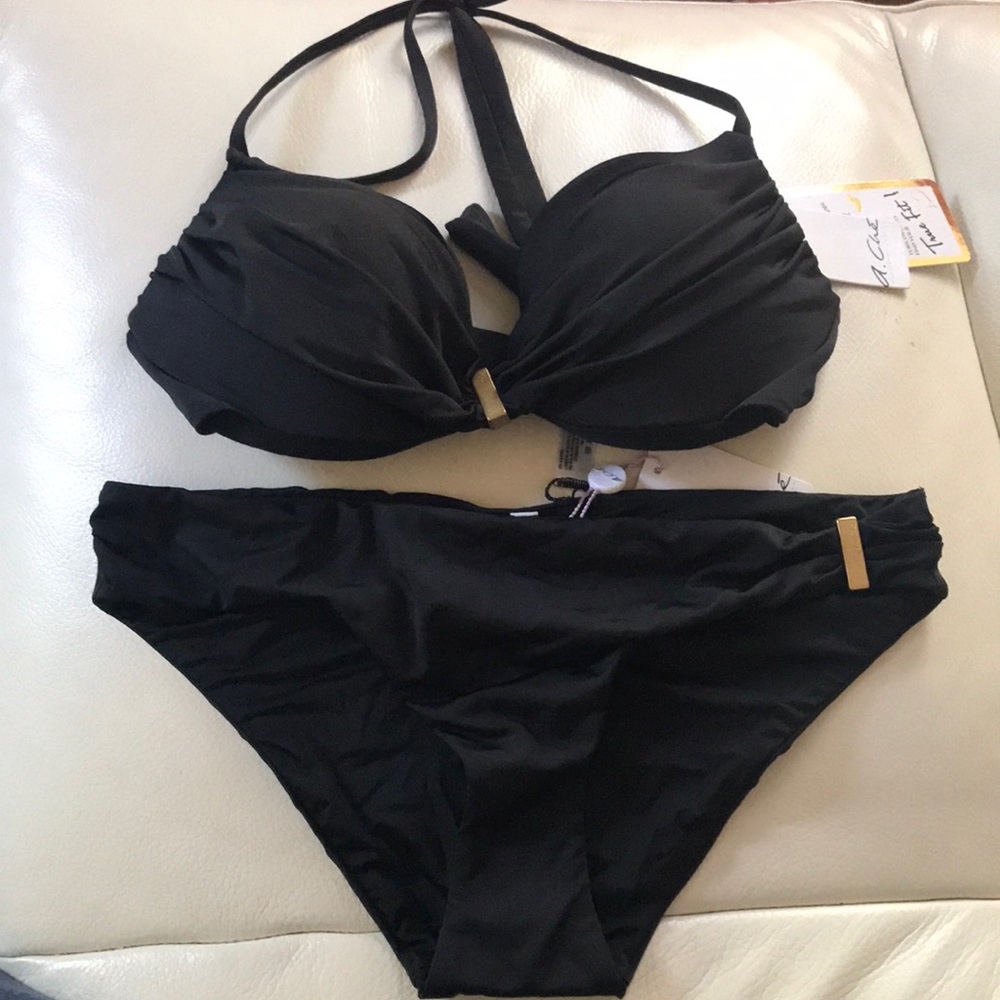 NEW Ache Swim set Black S